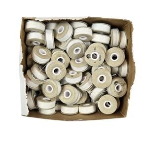 Pre-Wound Coats Bobbin Embroidery Machine American Orizaba‎ L 114 140 120 WHITE